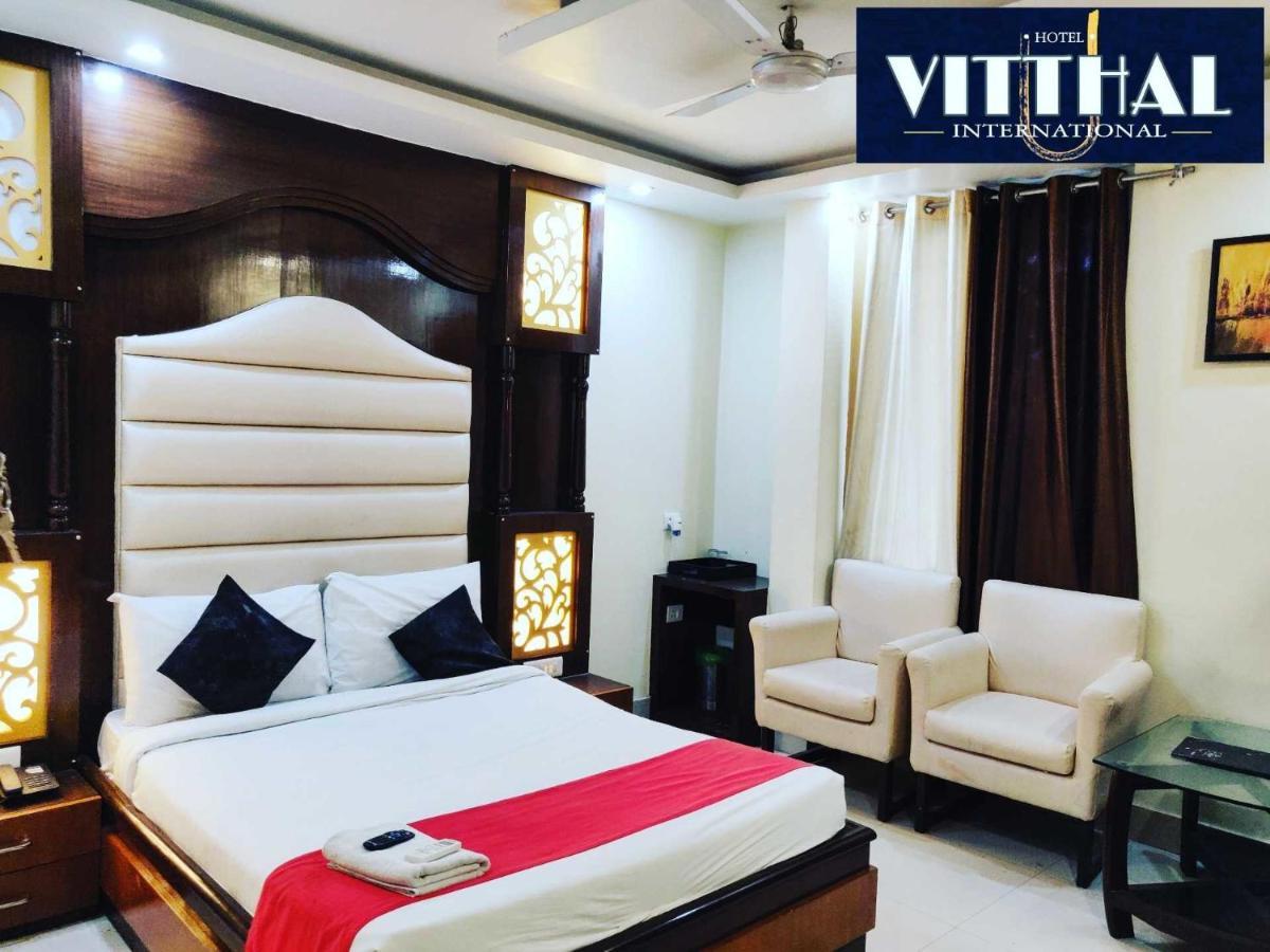 Hotel Vitthal International, Prayagraj Allāhābād Junction 외부 사진