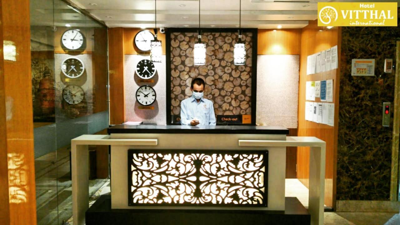 Hotel Vitthal International, Prayagraj Allāhābād Junction 외부 사진